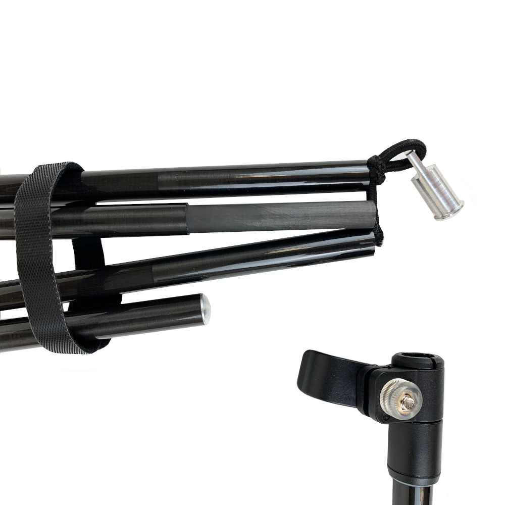 MLD Omni Camlock Tent Poles: camlock and Domed ends